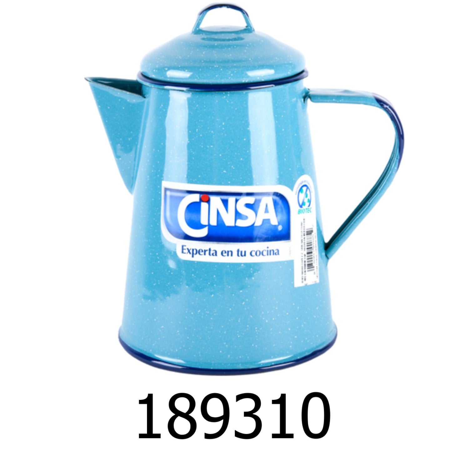 10 QT Cinsa Enamel Steel Convex Pot – R & B Import