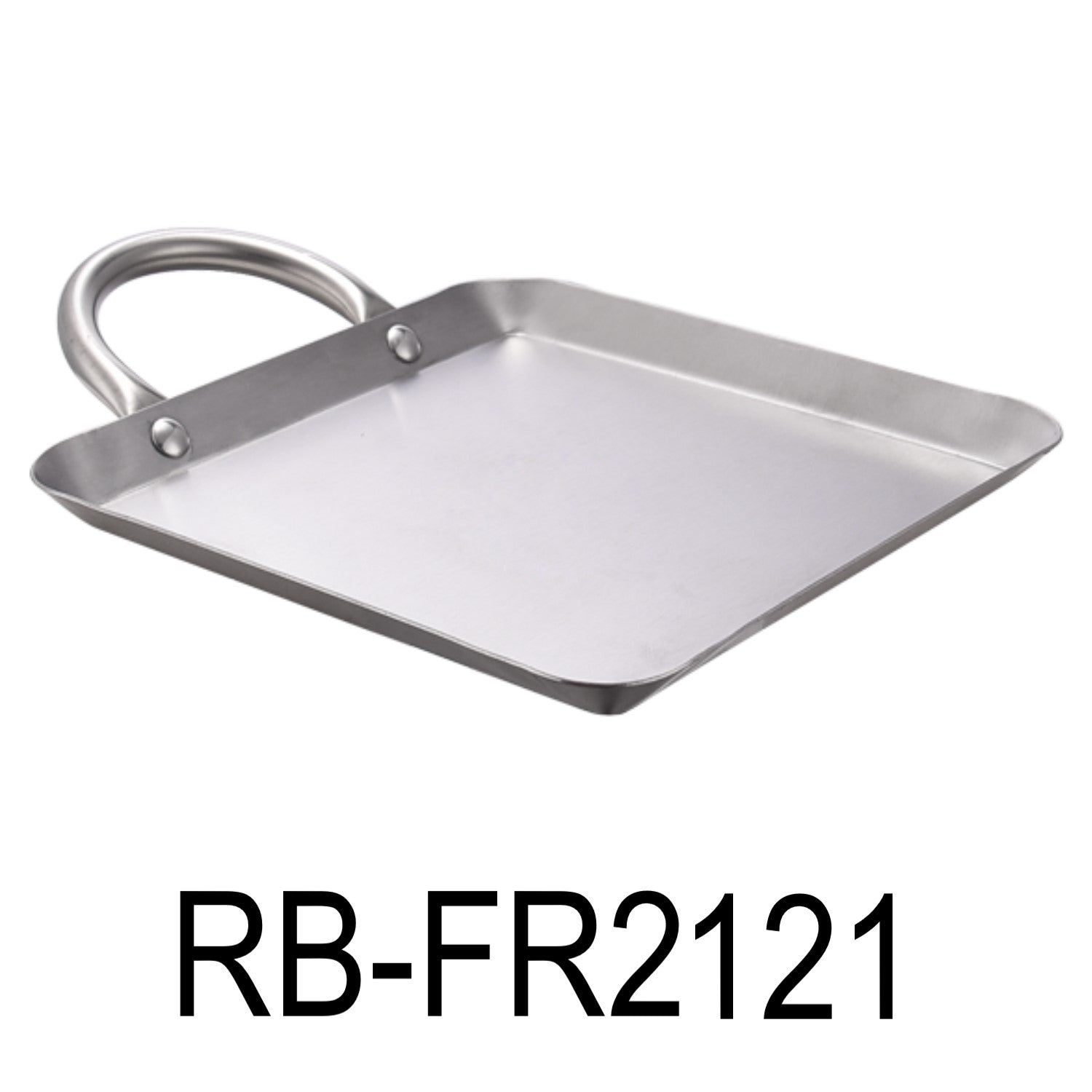 11.5 Round Stainless Steel Fry Pan Comal – R & B Import