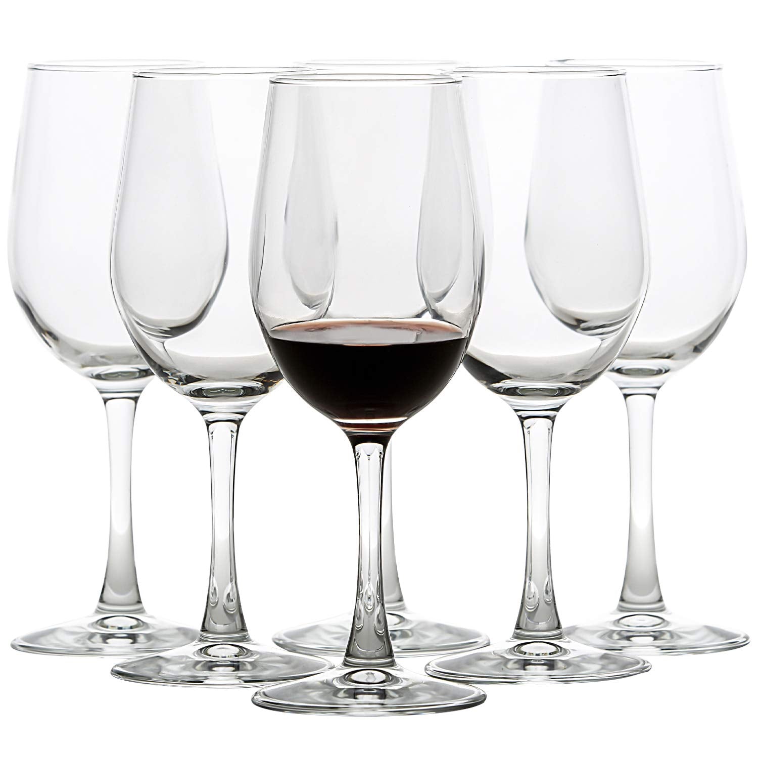 Numbered Wine Glasses Set of 12