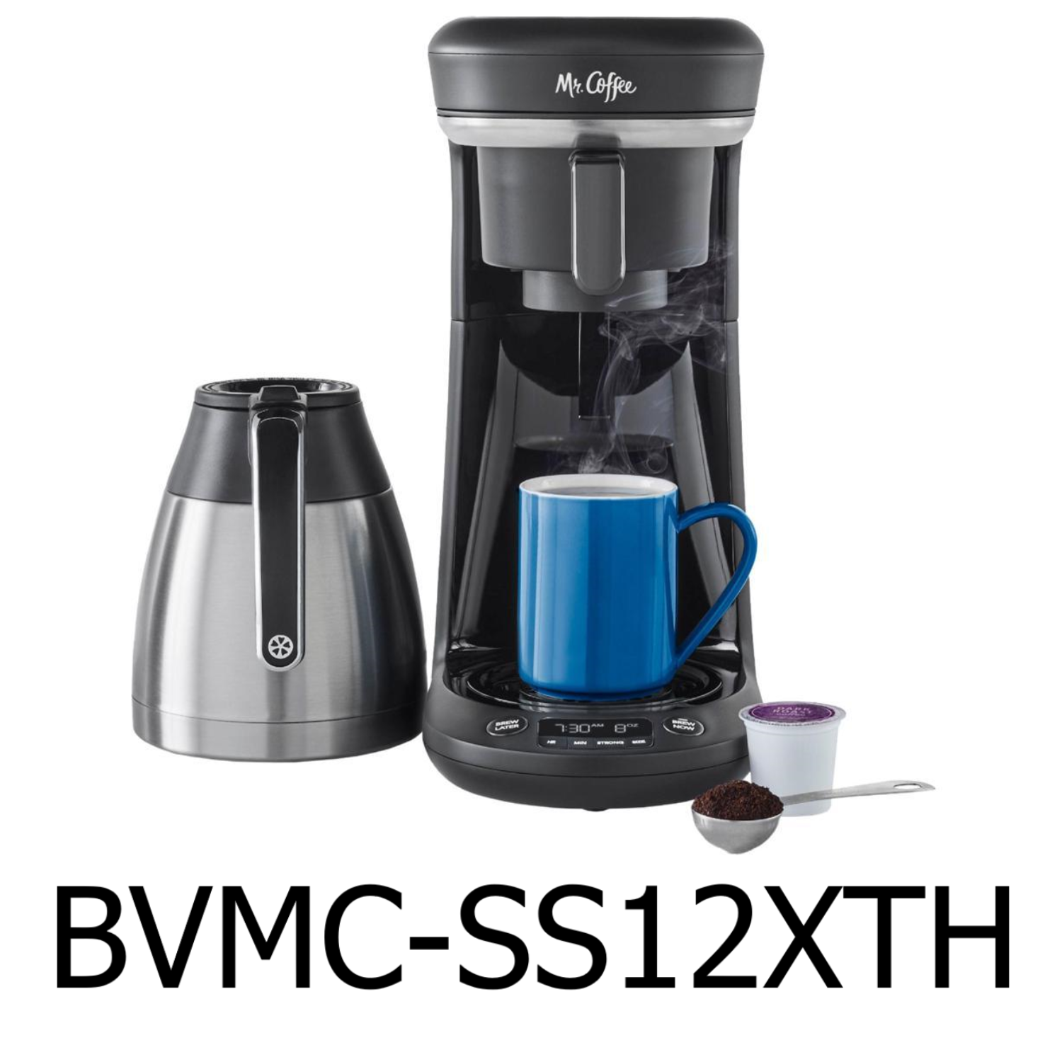 Coffee Maker for , K-Cup Pod and Ground Coffee, Coffee and Espresso Machine  Combo Compatible with