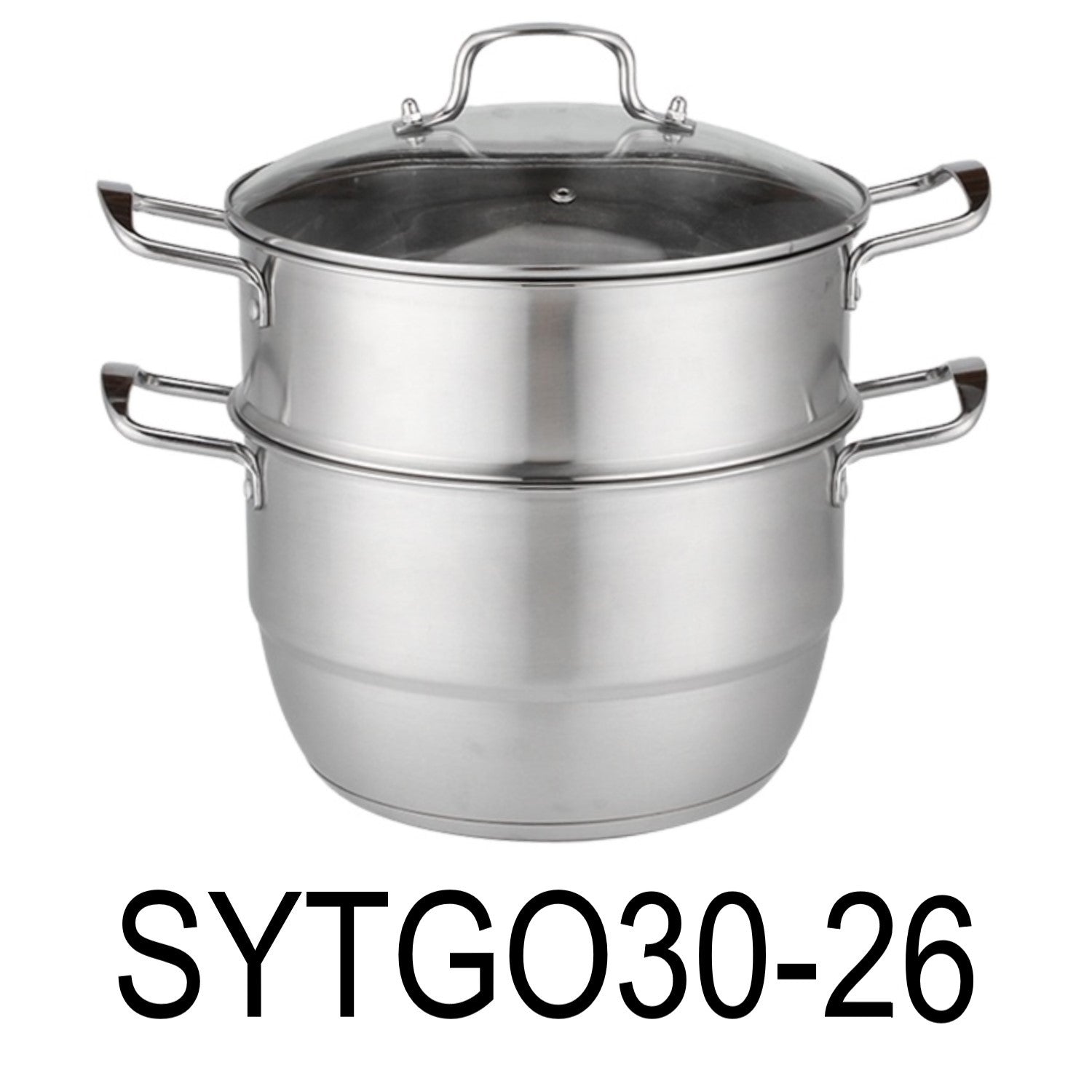 304 Stainless Steel Steamer 1 Layer Thickened Compound Bottom Soup