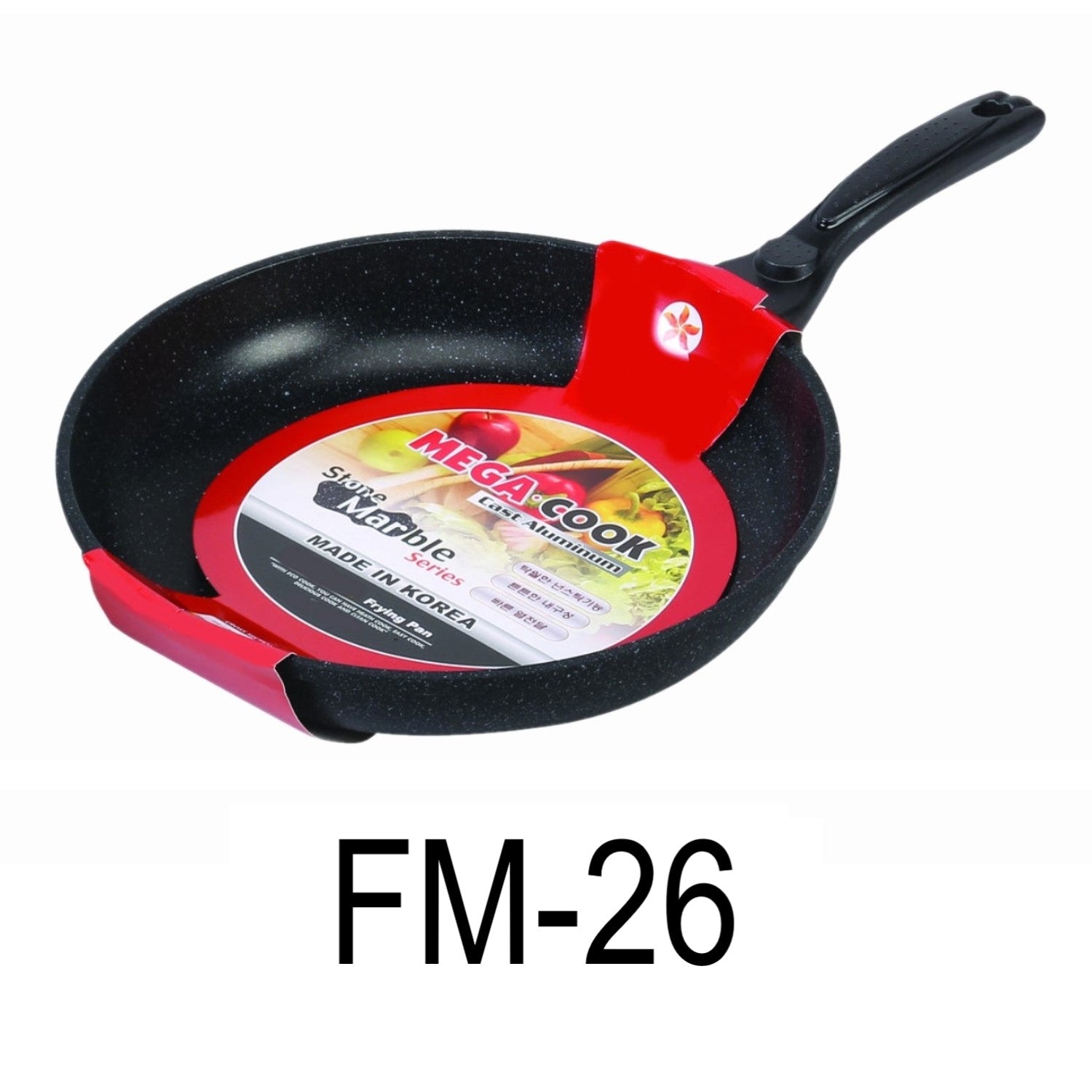 36cm Marble Stone Coating Jumbo Wok Pan – R & B Import