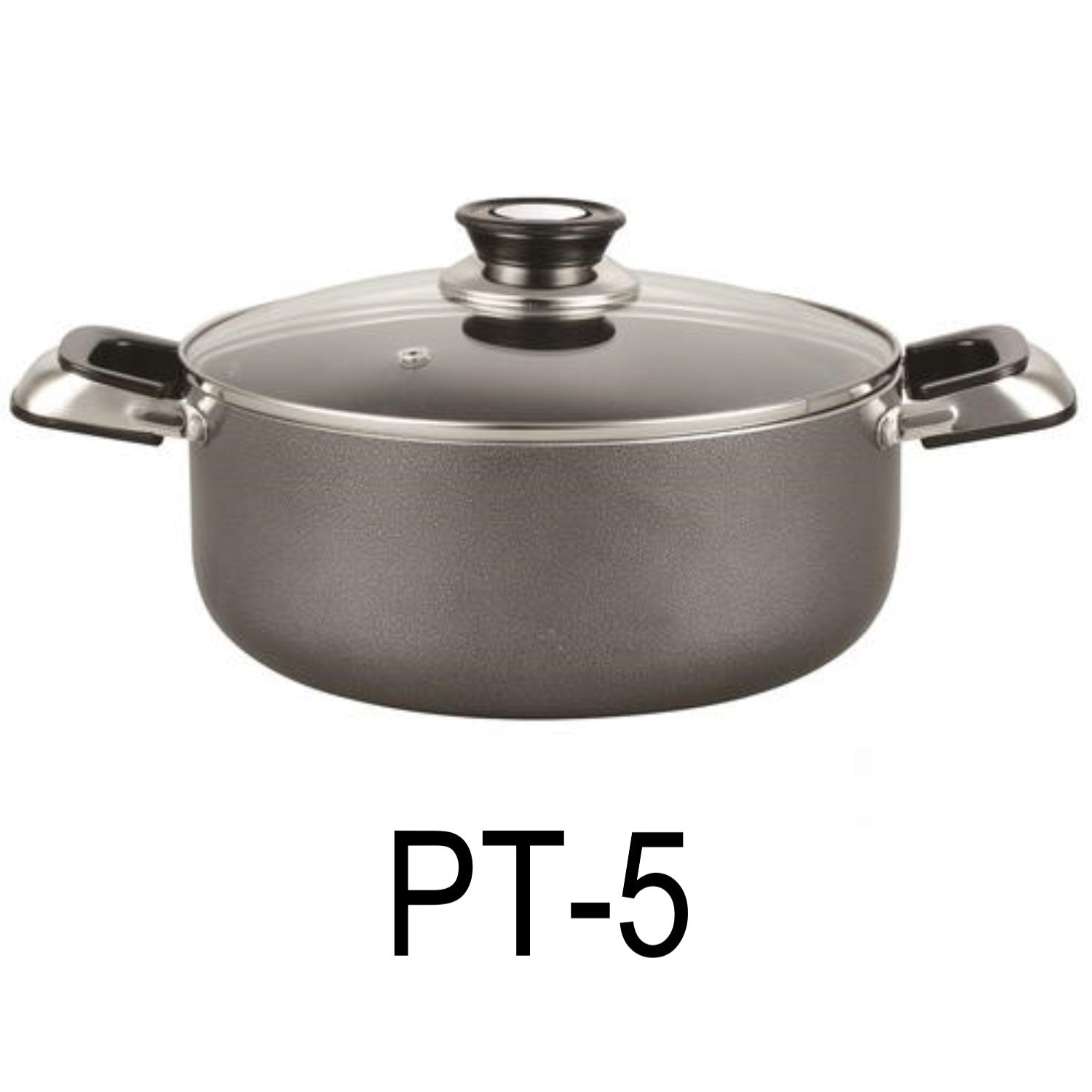 Alpine Cuisine Stainless Steel Dutch Oven with Lid 5 Quart & Easy Cool