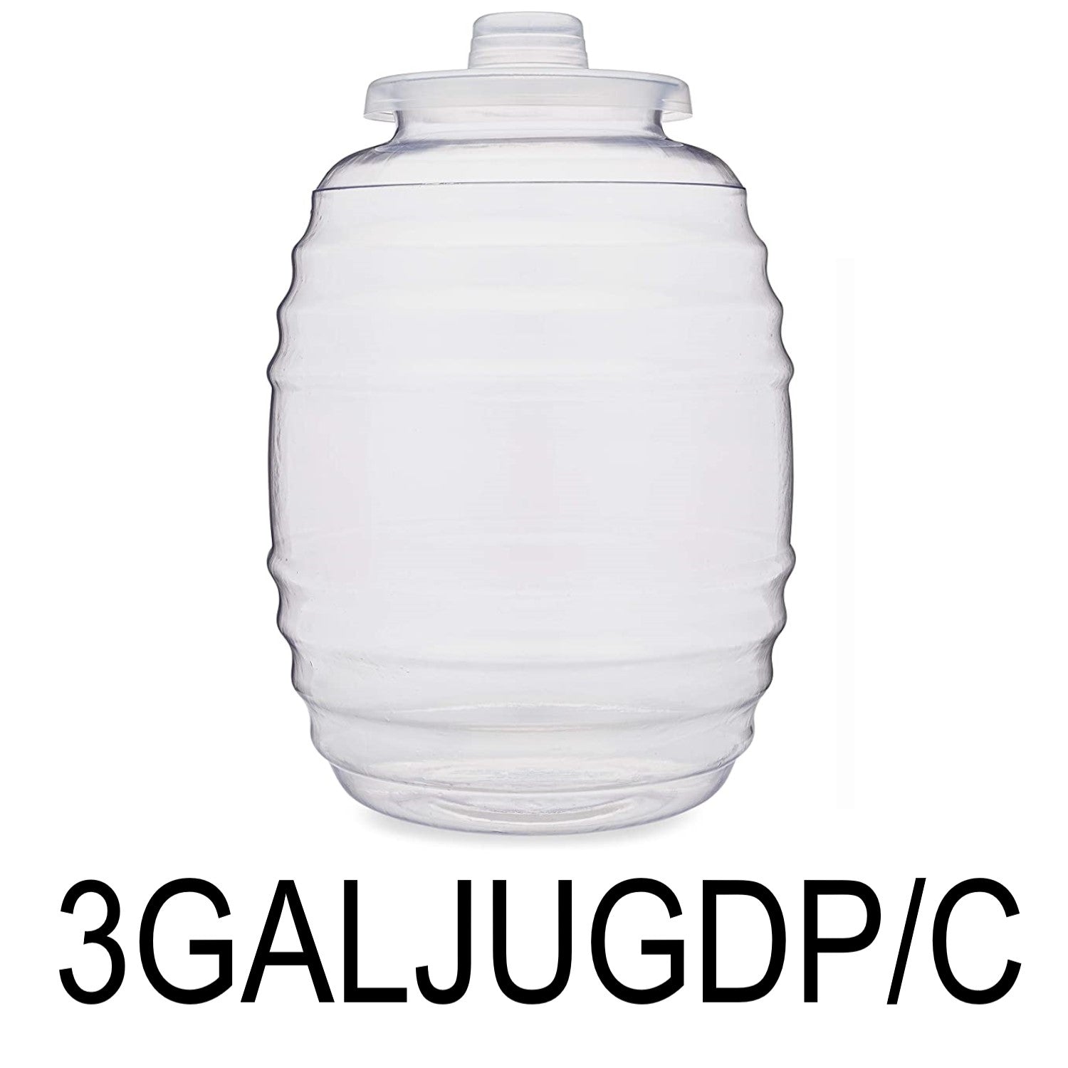 CHAMPS 5 Gallon Jug with Lid - Aguas Frescas Vitrolero Plastic