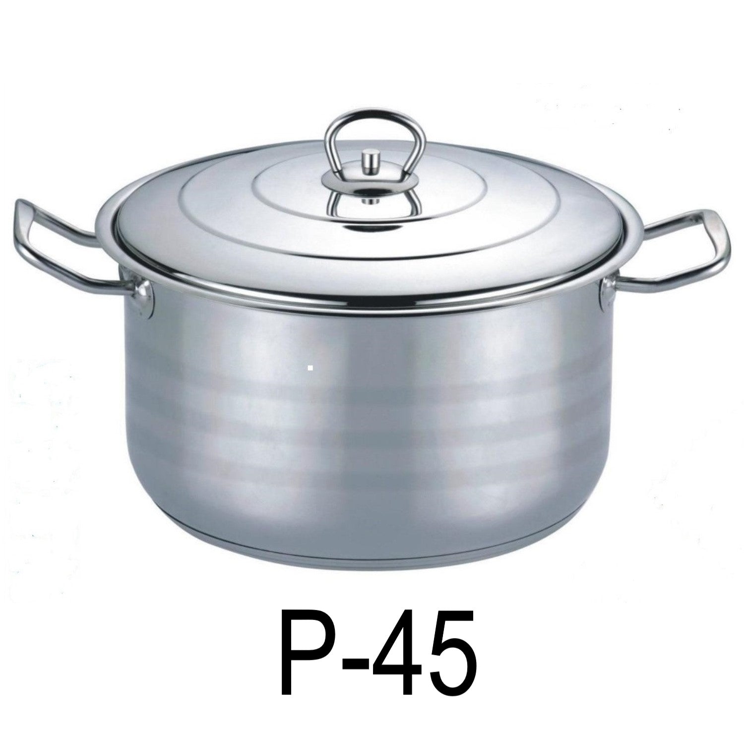 10 QT Stainless Steel 18/10 Induction Low Pot – R & B Import
