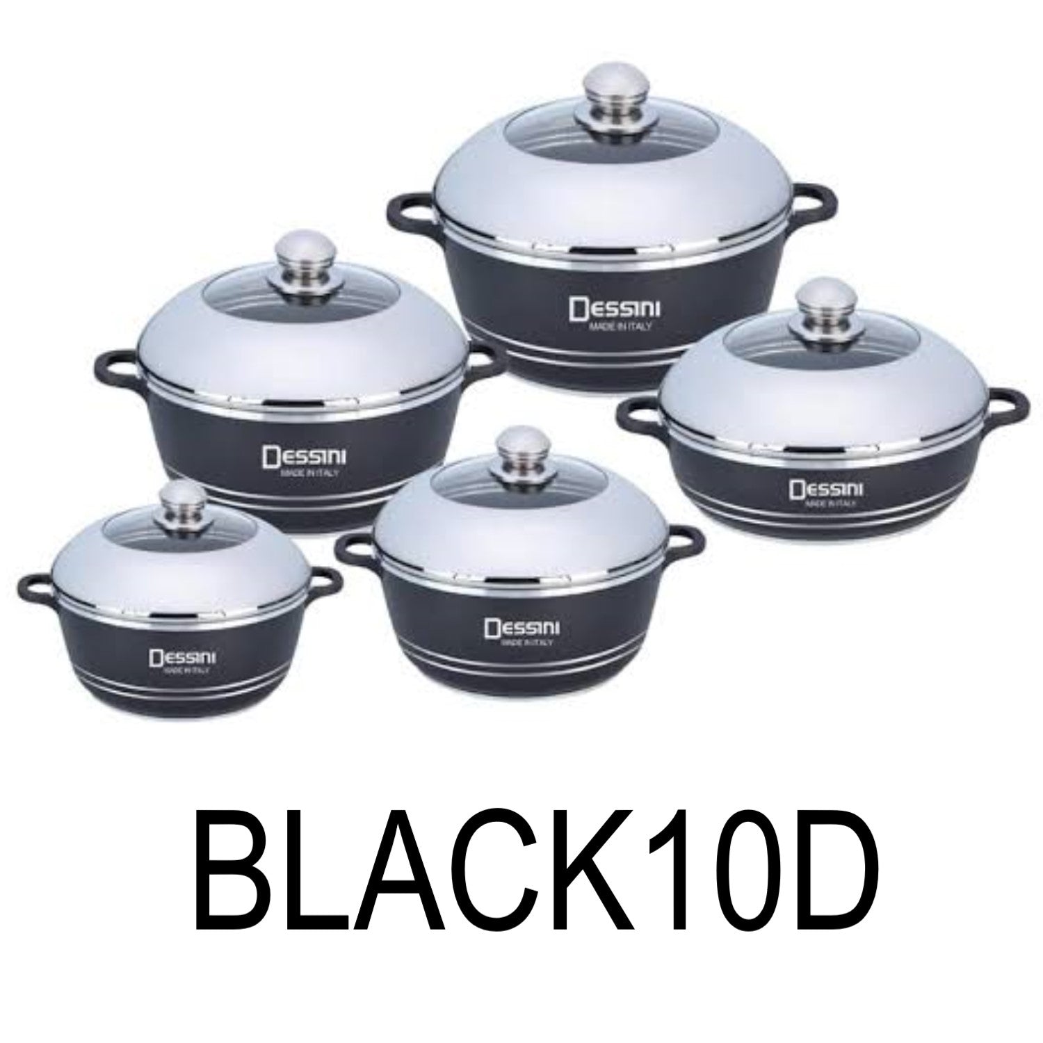 10pcs die cast aluminum non stick ceramic coating induction bottom