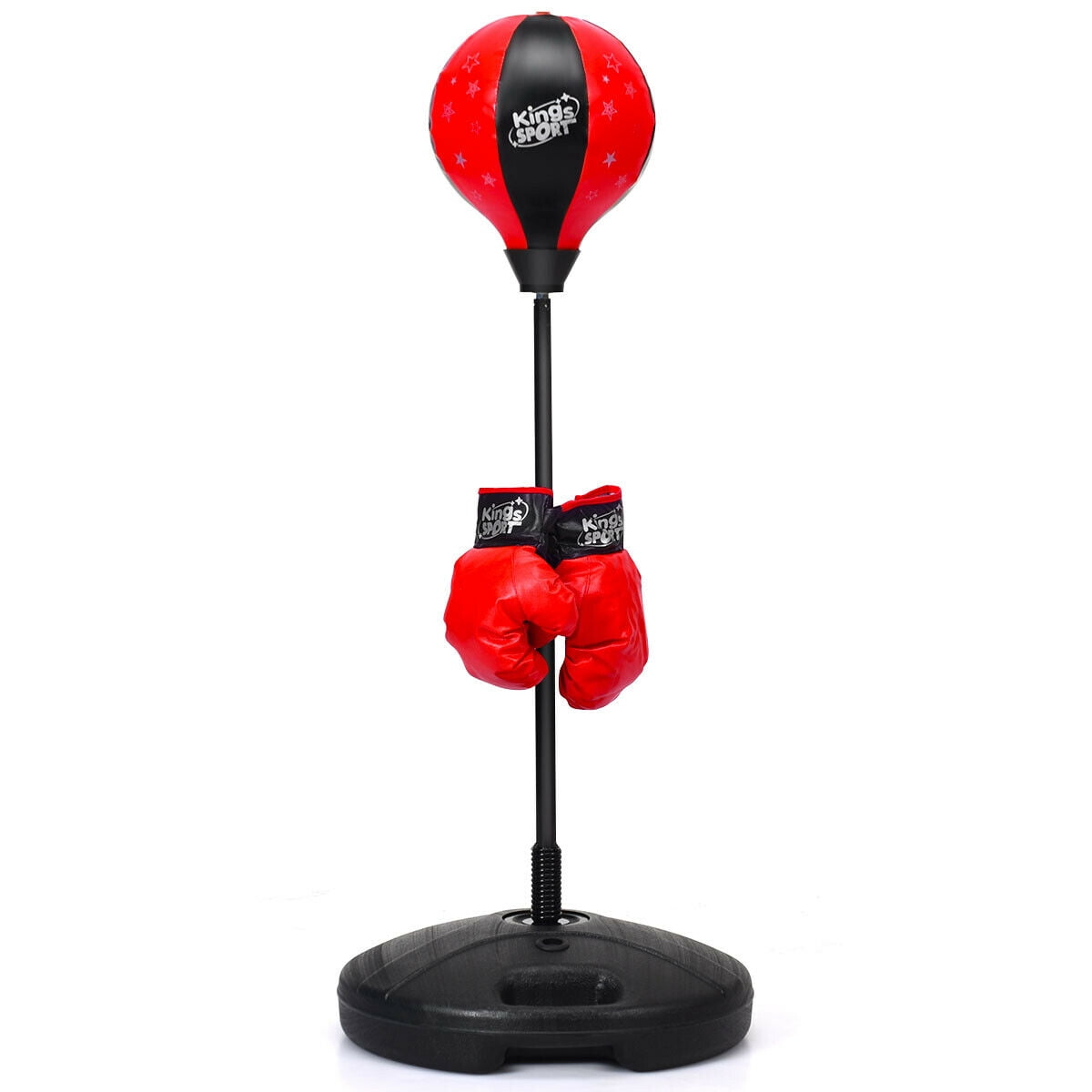 King Sports Punching Bag Toy Set with Boxing Gloves (Age 3+)