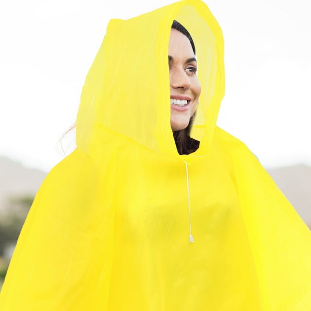 Yellow Raincoat for adult "Poncho"