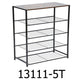 5-Tier Shoe Rack, All-Metal Shoe Tower, Shoe Storage Shelf