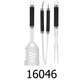 3 PC BBQ Grill Tools Set