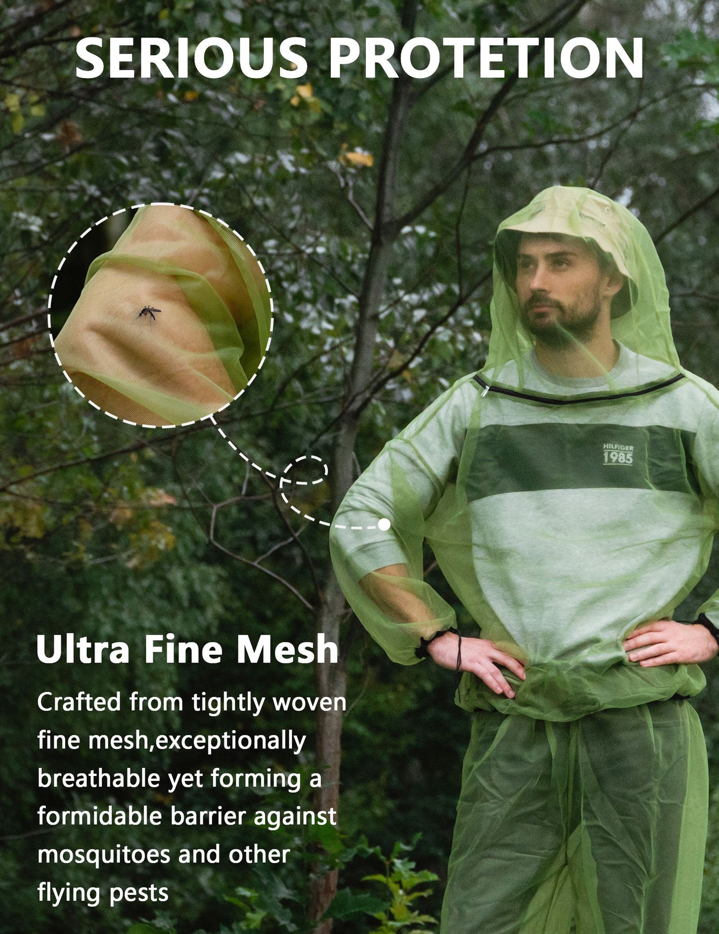 Unisex Mosquito Mesh Jacket