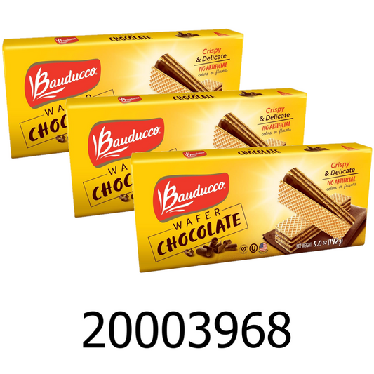 3 PC Bauducco Wafer Chocolate Cookies