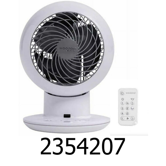 Woozoo Globe Multi-Directional 5-Speed Oscillating Fan with Remote (2024 Model)