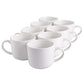 8 PC Gibson Home Vienna White Mug