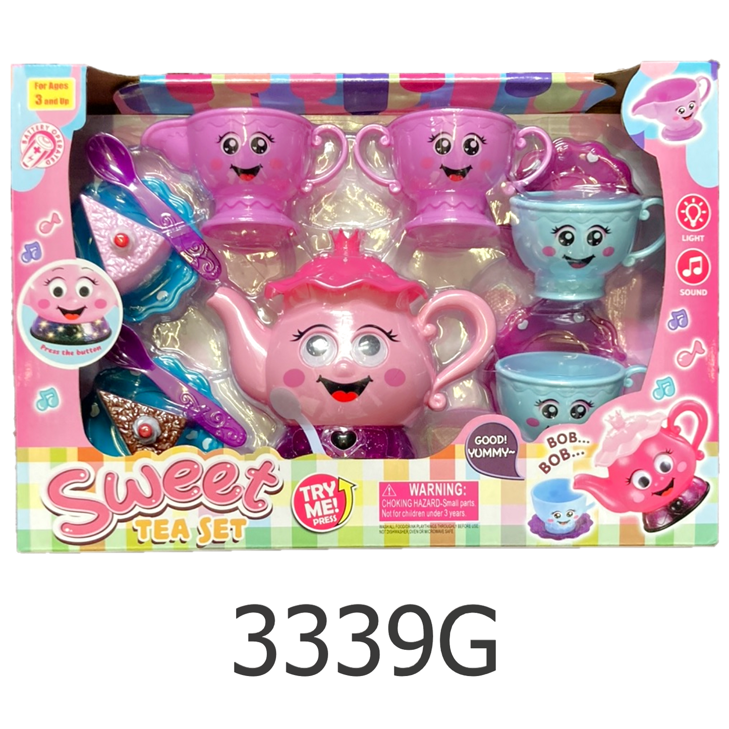 14 PC Sweet Tea Toy Set