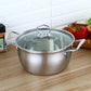 1.2 QT Induction Stainless Steel Casserole