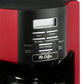 Mr. Coffee 12-Cup Programmable Coffeemaker, Rapid Brew, Red