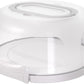 Portable Cake Carrier - White