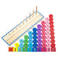 Toyster's 56 PC Wooden Mathematics Stacker