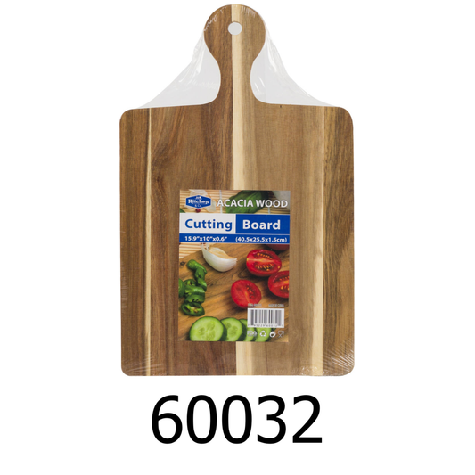 16" x 10" Acacia Wood Cutting Board