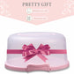 Portable Cake Carrier - Pink