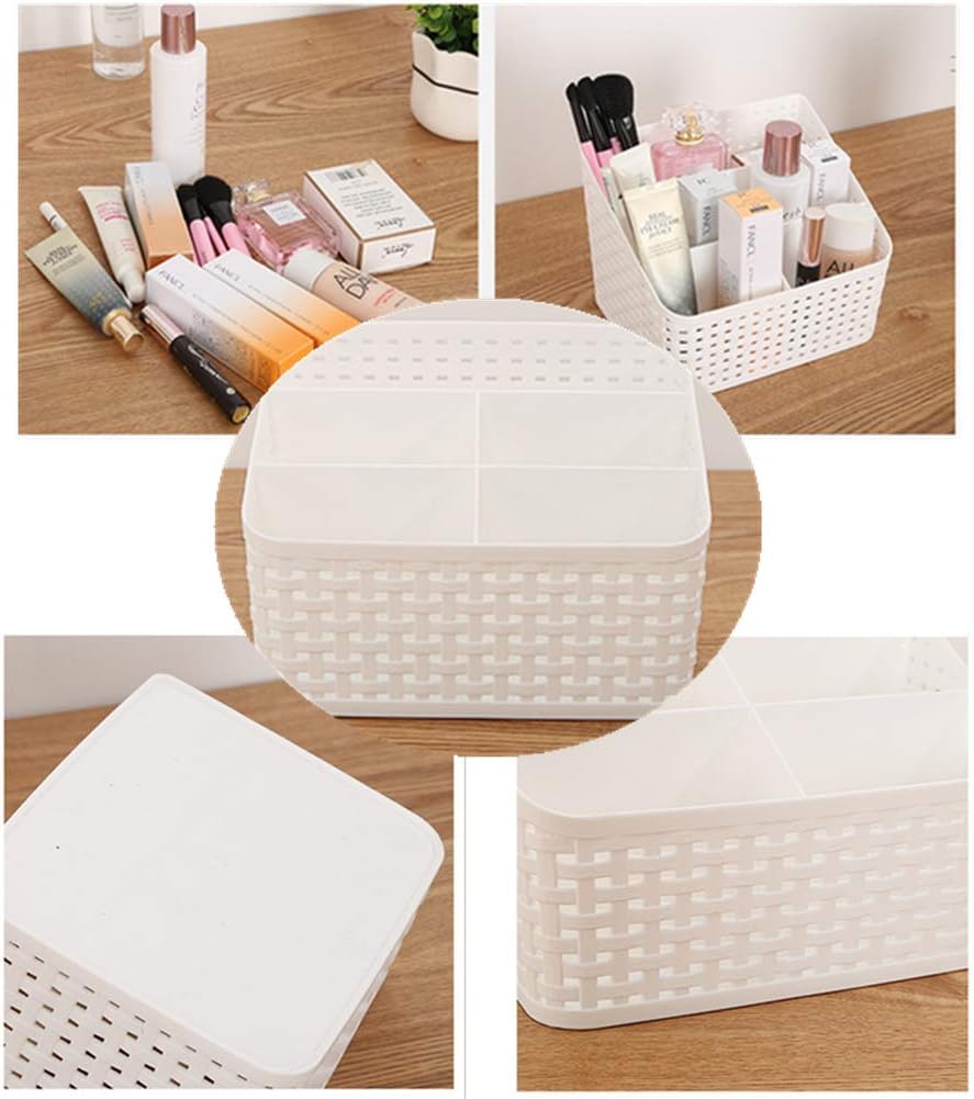 Beige Makeup Skincare Organizer