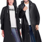 Black Raincoat for adult