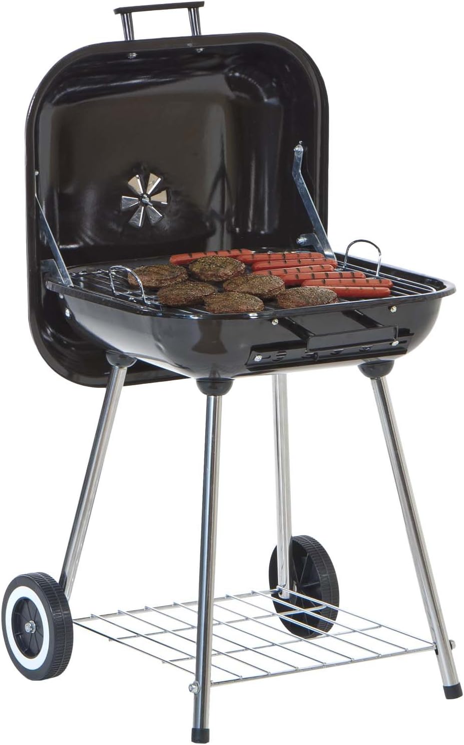 Square on sale charcoal grill