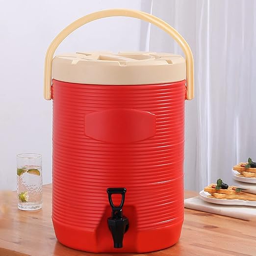 15L Stainless Steel Insulated Double Layer Beverage Dispenser with Faucet