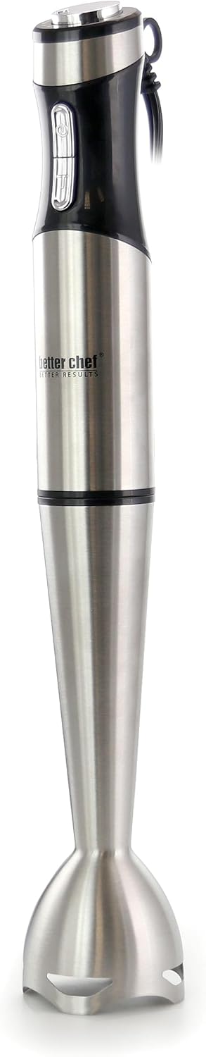 Better Chef 260W Variable Speed Stainless Steel Immersion Blender