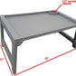 Grey Foldable Tray Table