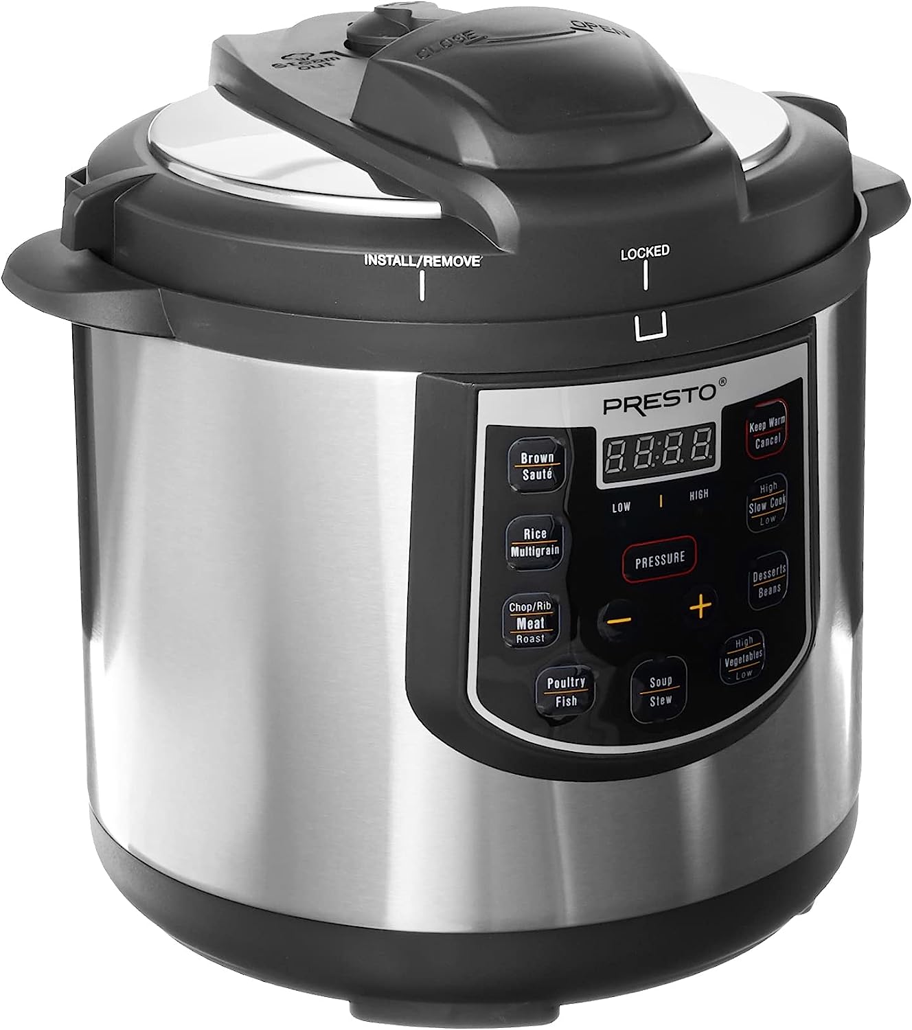 Presto 6 QT Programmable Electric Pressure Cooker Plus