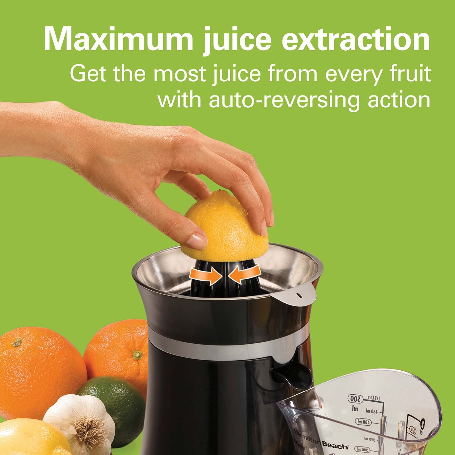 Hamilton Beach Big Mouth Juice Extractor - Shop Juicers & Reamers at H-E-B