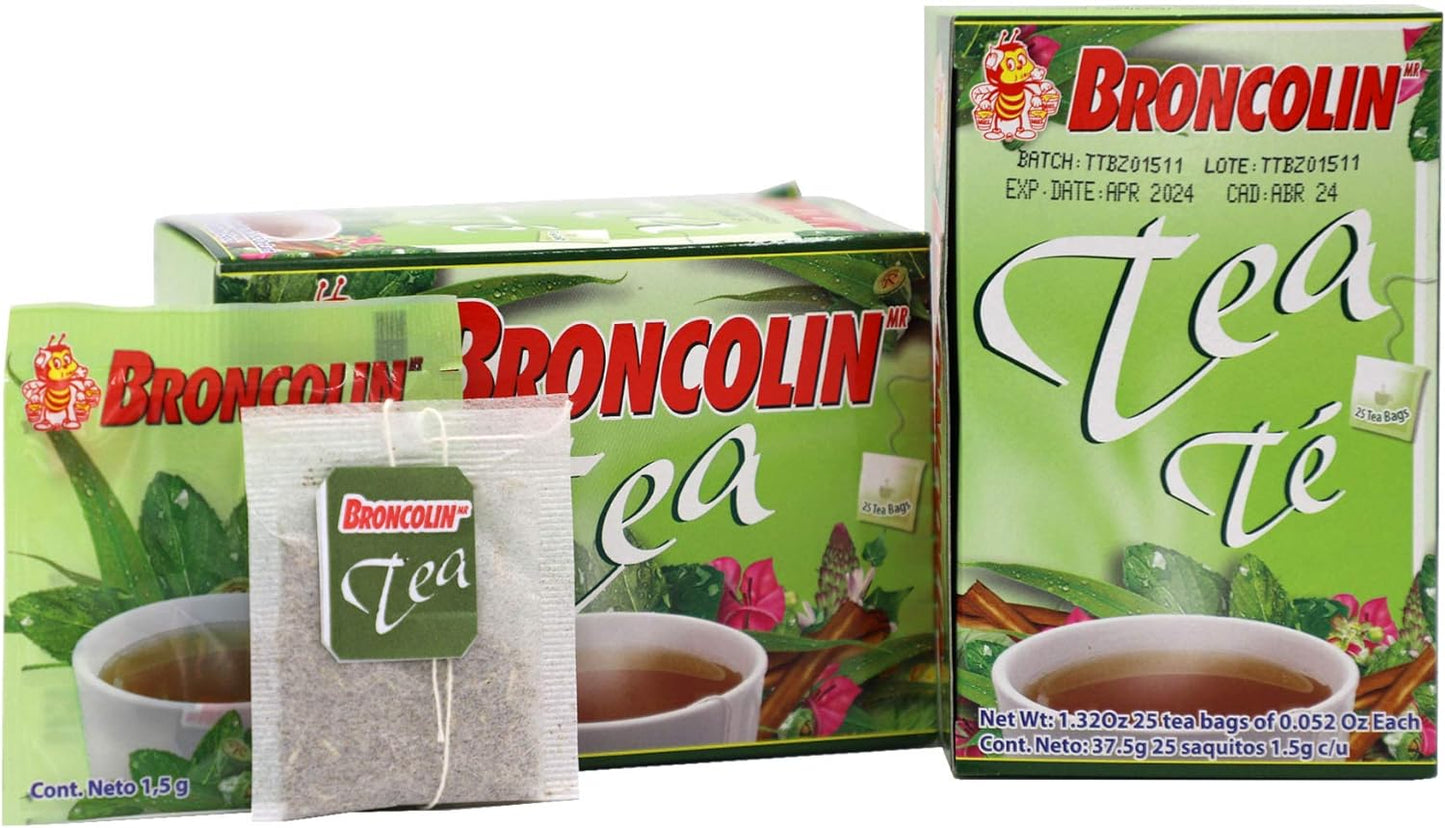Broncolin Tea - 25 Tea Bags
