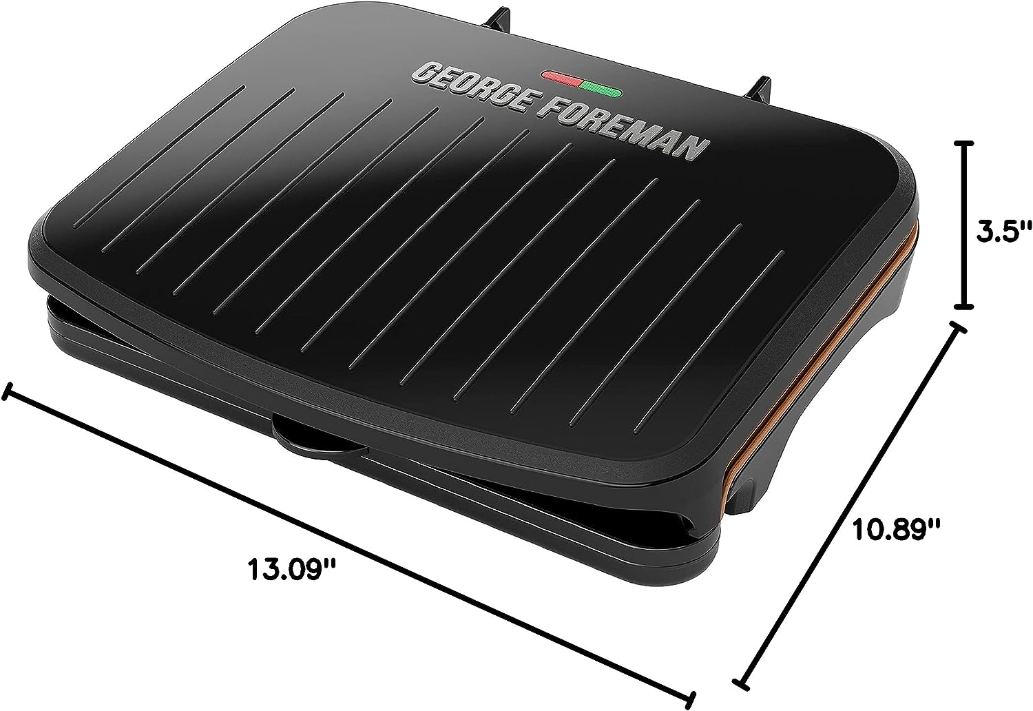 George Foreman 5-Serving Electric Grill And Panini Press – R & B Import