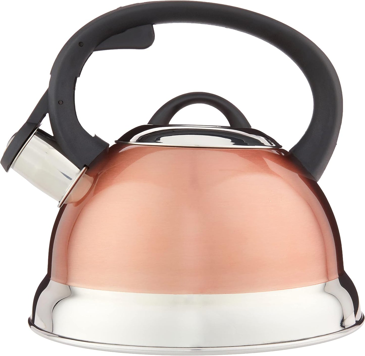 Mr. Coffee 1.75 QT Whistling Tea Kettle - Copper