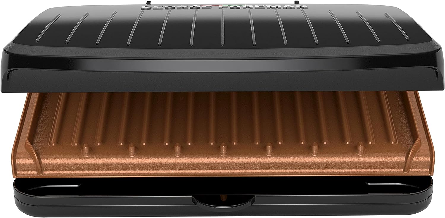George Foreman 5-Serving Removable Plate Grill and Panini Press