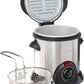 Presto 1L Stainless Steel Electric Deep Fryer