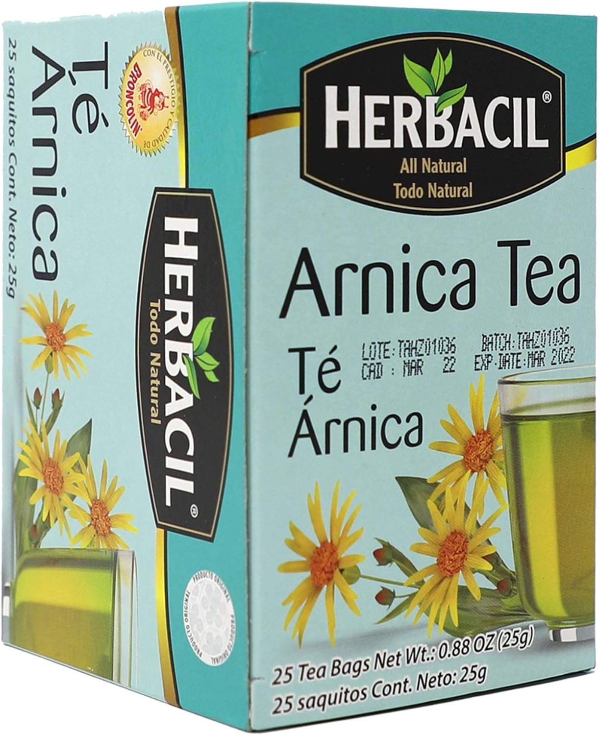 Herbacil Arnica Tea - 25 Tea Bags