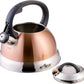 Mr. Coffee 1.75 QT Whistling Tea Kettle - Copper