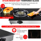 Mega Top Glass Double Burners Gas Stove