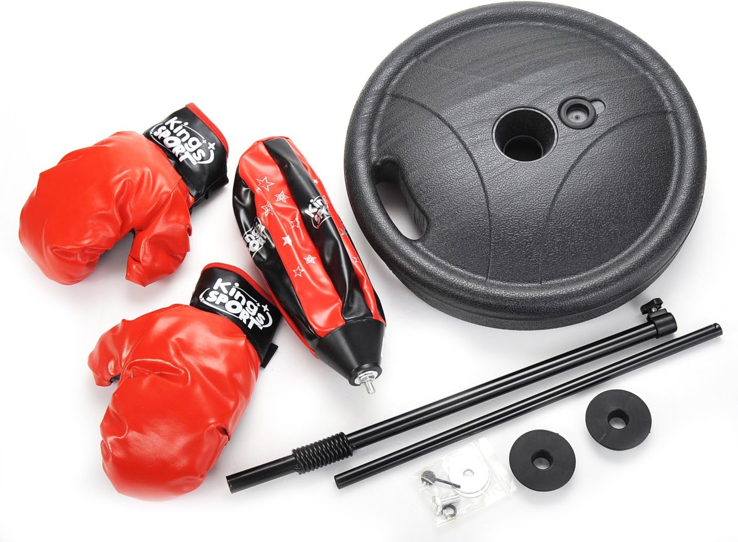 King Sports Punching Bag Toy Set with Boxing Gloves (Age 3+)