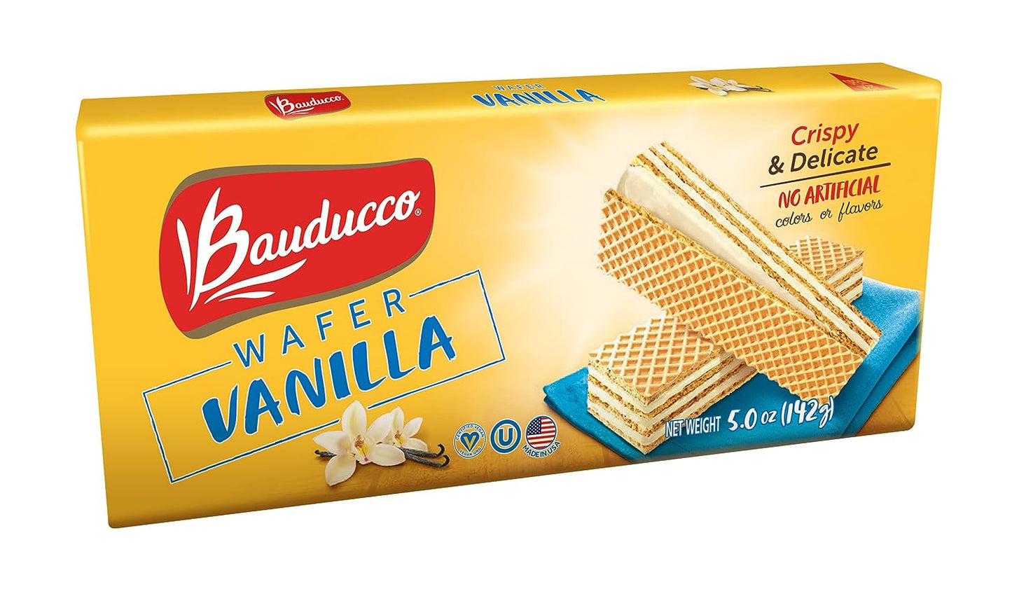 3 PC Bauducco Wafer Vanilla Cookies