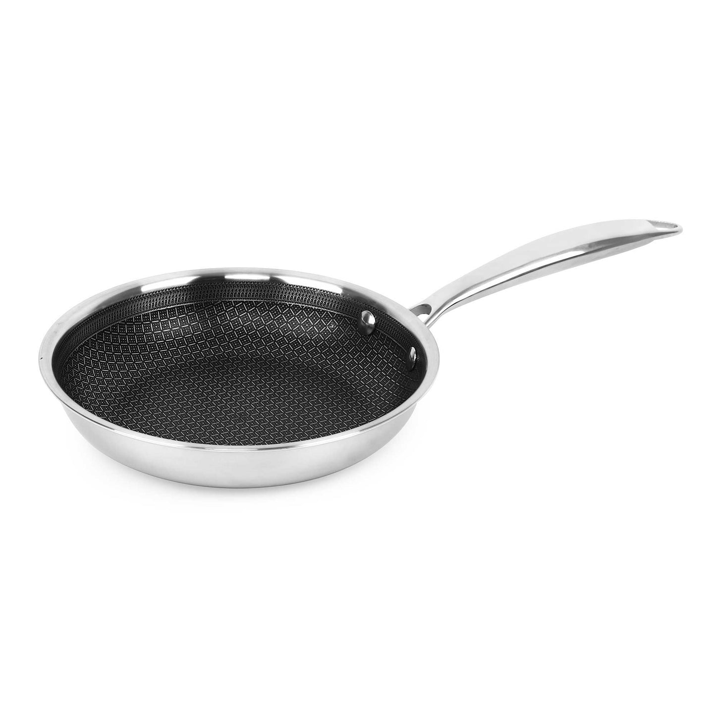 8" Brentwood 3-Ply Hybrid Fry Pan