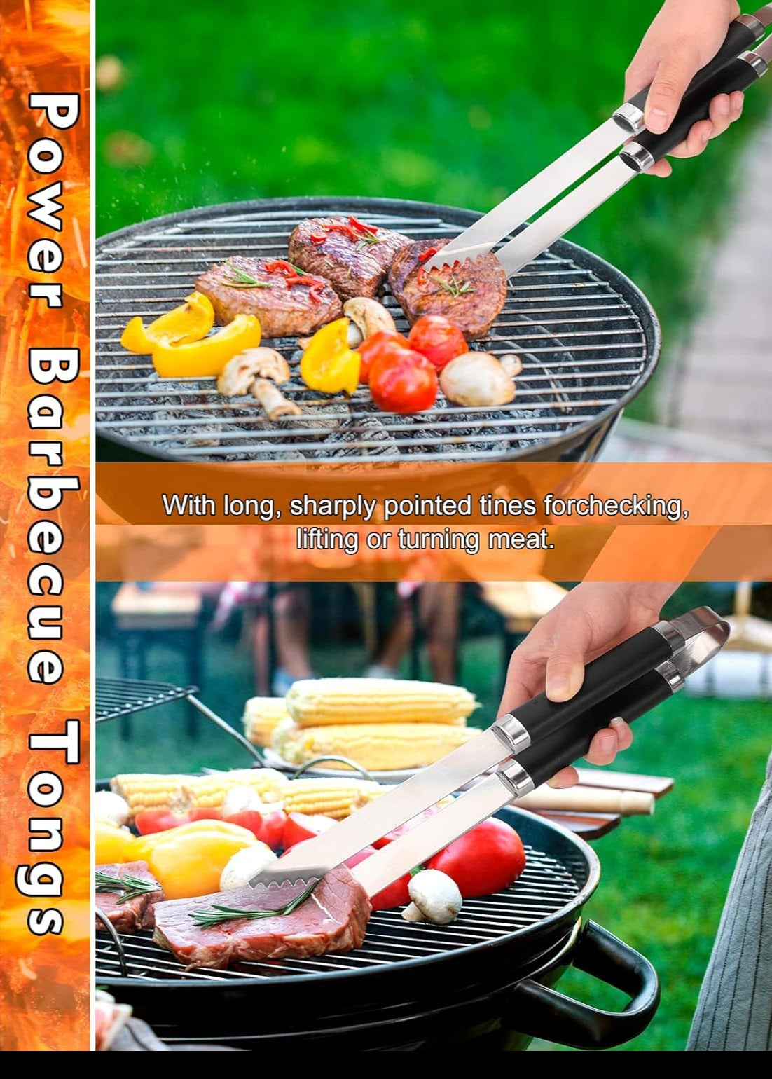 3 PC BBQ Grill Tools Set