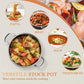 10 PC Stainless Steel Stockpot Set