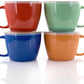 4 PC Gibson 25 Oz Soup Cup Set with Lids