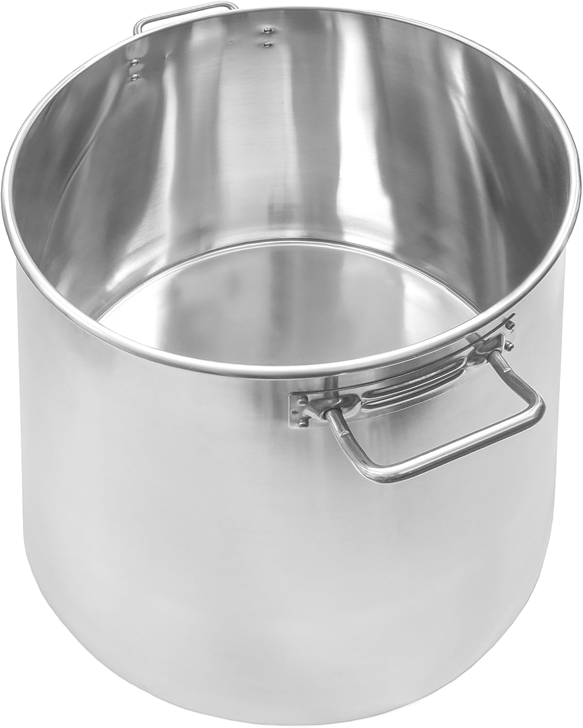 180QT Stainless Steel Stock Pot (Free Gift Ladle)