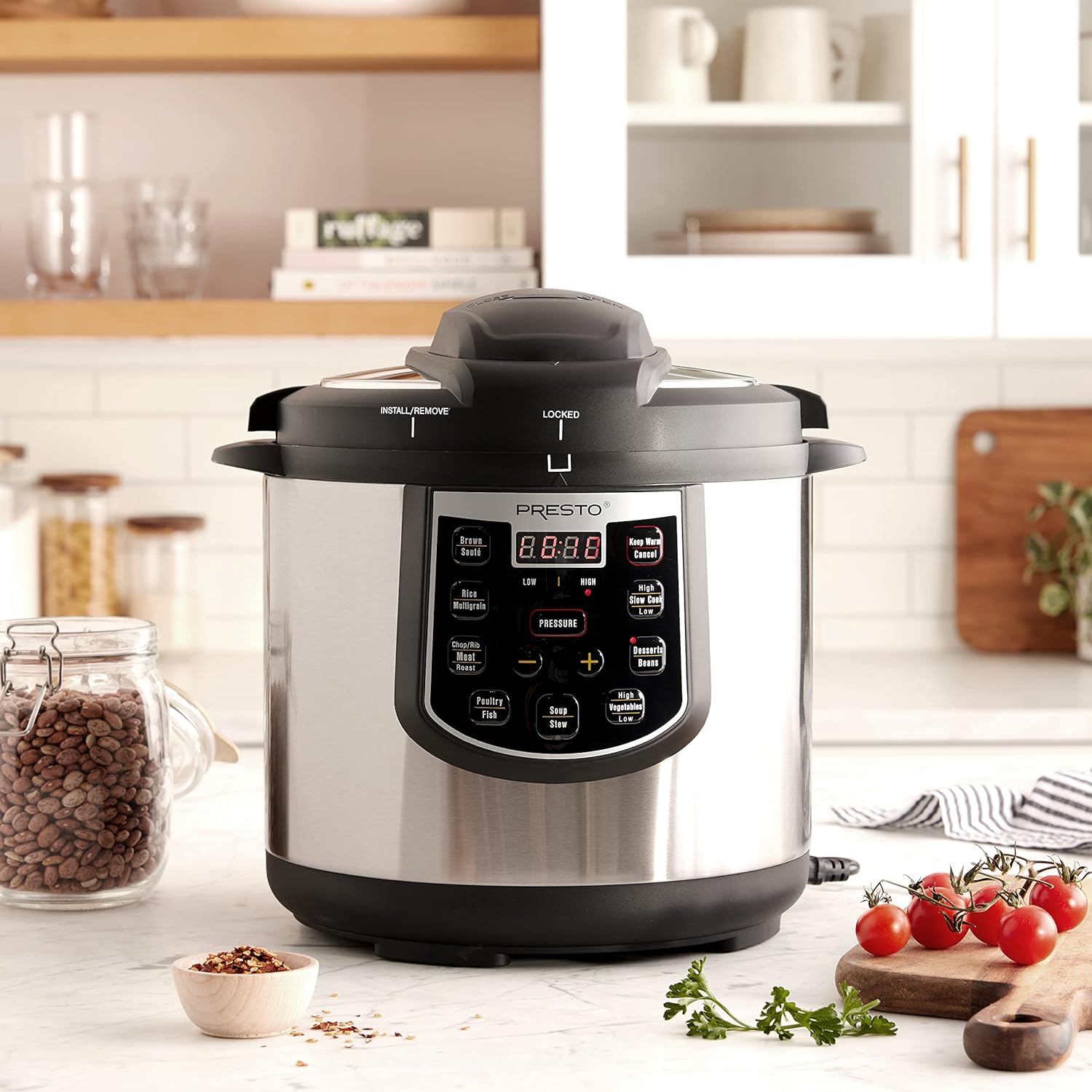 Presto electric pressure cooker plus sale