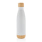 450ml Double Wall Insulated Stainless Steel Water Bottle - White